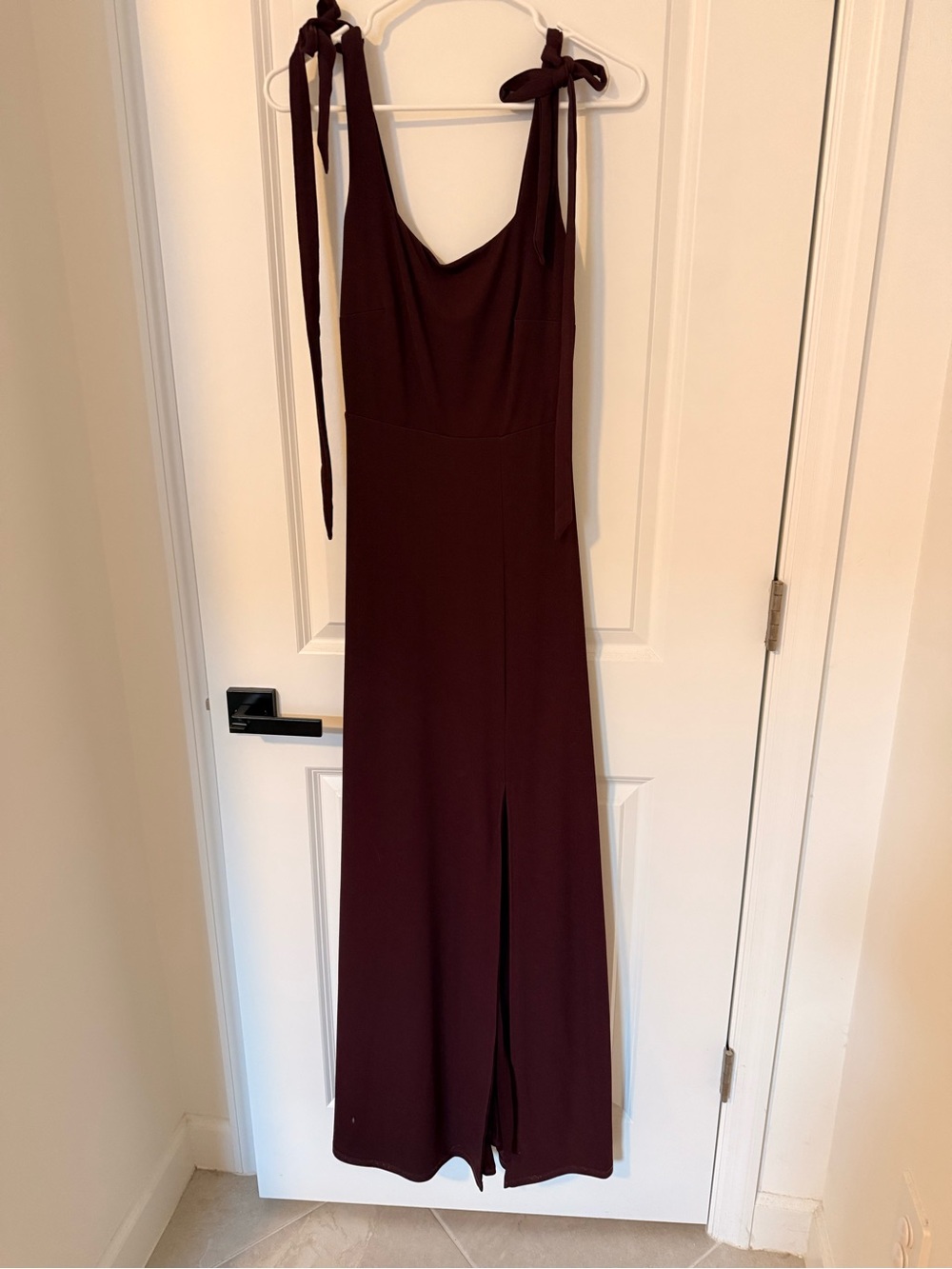 Birdy Grey Alex Dress - Cabernet Tie-Shoulder Dress